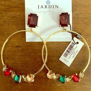 New! Gemstone earrings